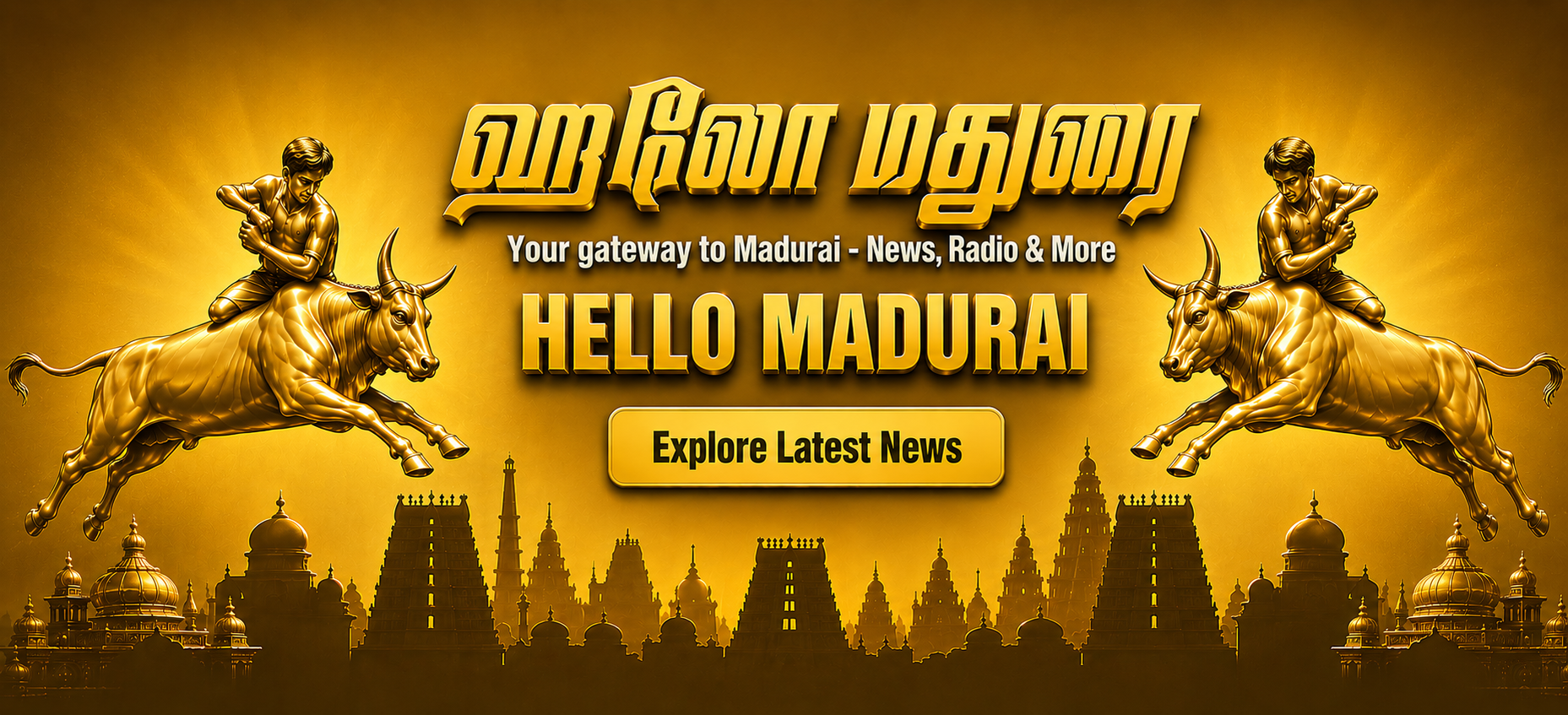 Hello Madurai Banner